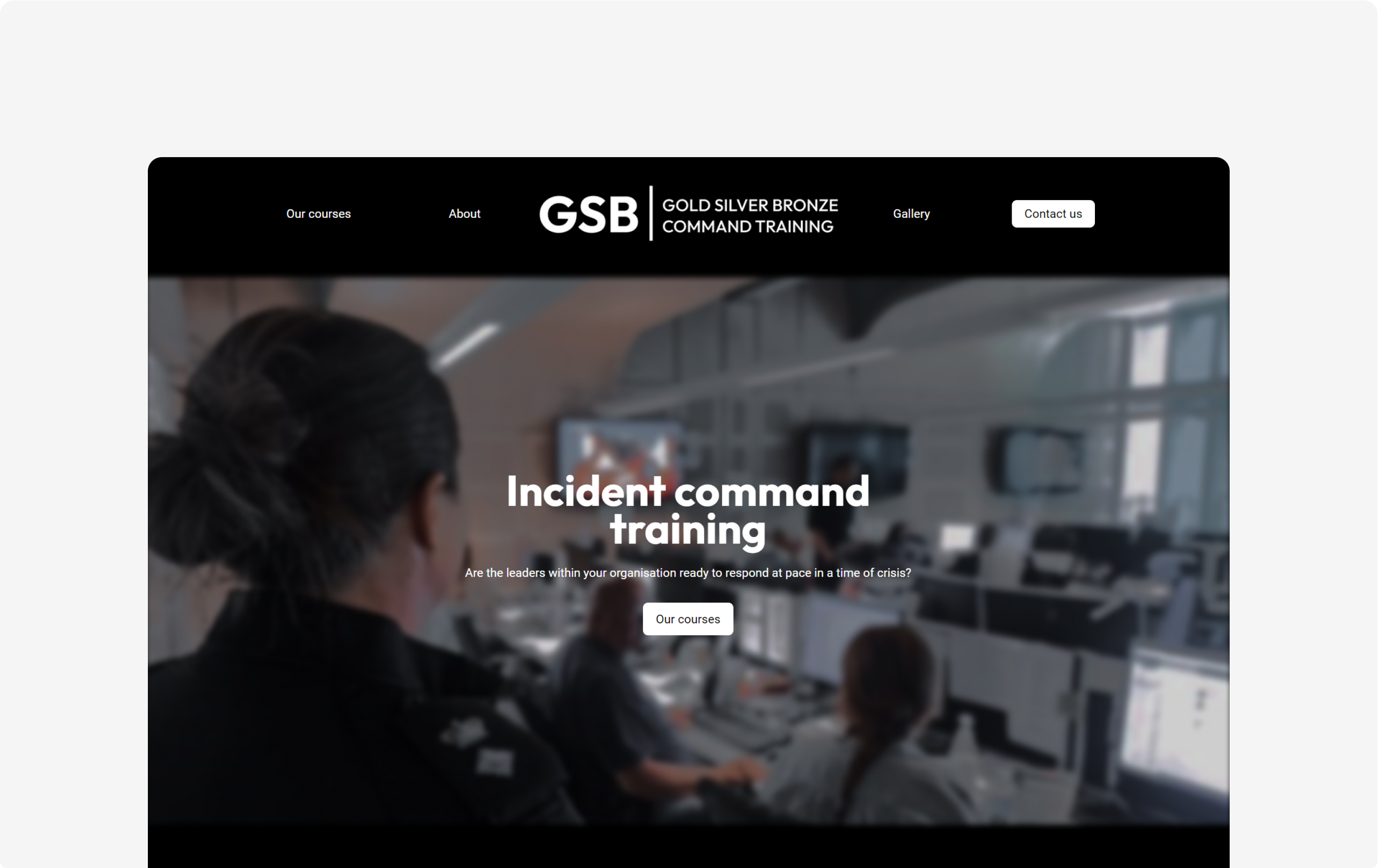 GSB homepage.